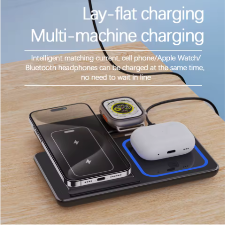 Portable Multifunction Fast Wireless Charging Stand 15w
